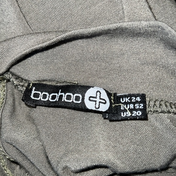 BOOHOO Plus women’s snap crotch stretchy bodysuit US SIZE 20 - Picture 7 of 8